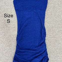 Women Summer Dress Blue Size S Teenager