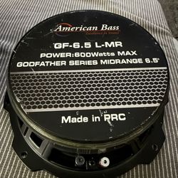 American Bass Godfather 6.5 Midrange 