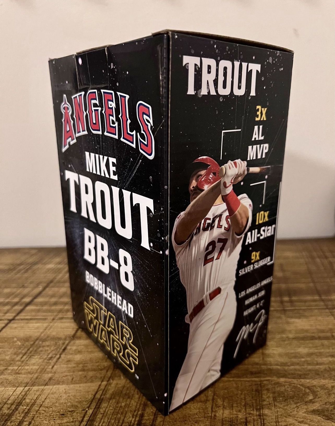 Mike Trout & BB-8 Bobble Head | Star Wars