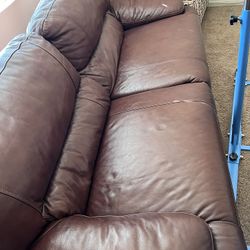 Leather Recliner Couches