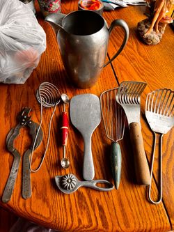 Vintage kitchen utensils