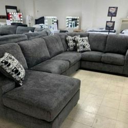 U Shaped Sectional Financing Available By ASHLEY 