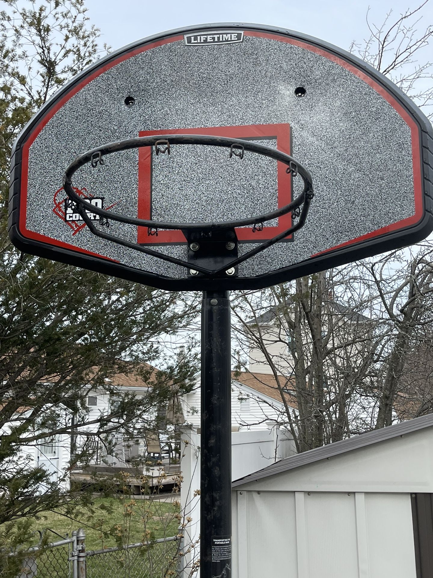 Adjustable Basketball Hoop