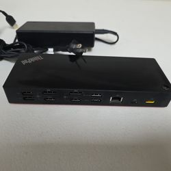 Lenovo ThinkPad Hybrid USB-C with USB-A Dock DUD9011D1 w/ 135W AC