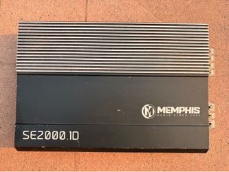 Memphis SE20001DF Monoblock 2000W Car Amplifier