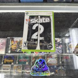 Skate 2 Xbox 360 $50 Gamehogs 11am-7pm