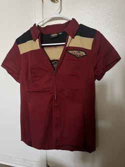 Harley Davidson Women’s Zip Front Shirt