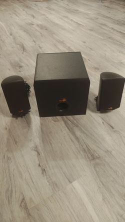 Klipsch Computer speaker and sub