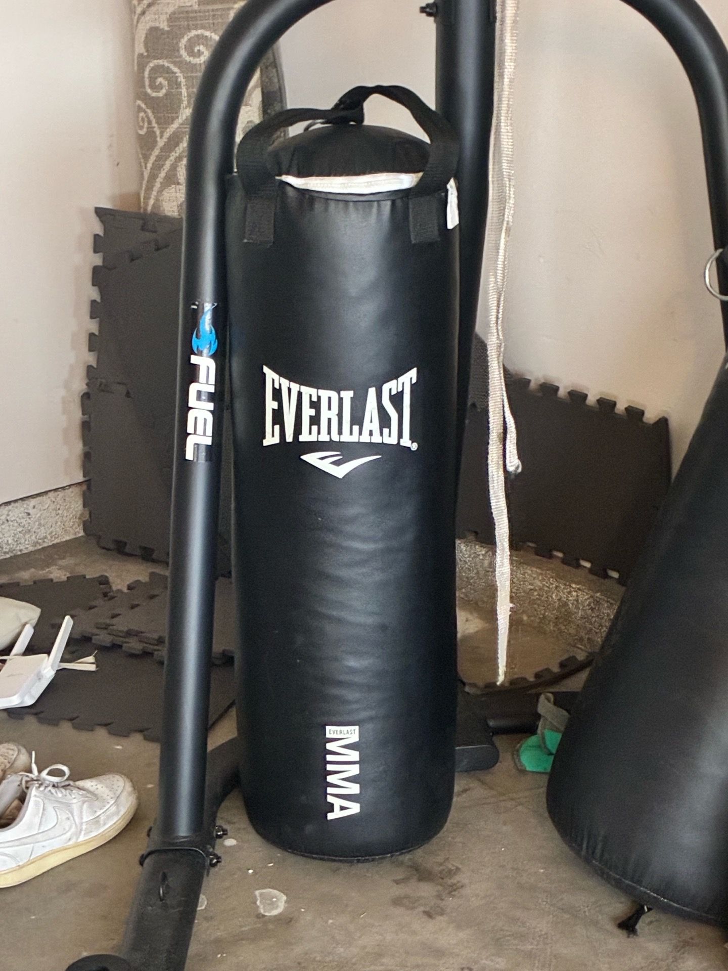 Punching bag and stand