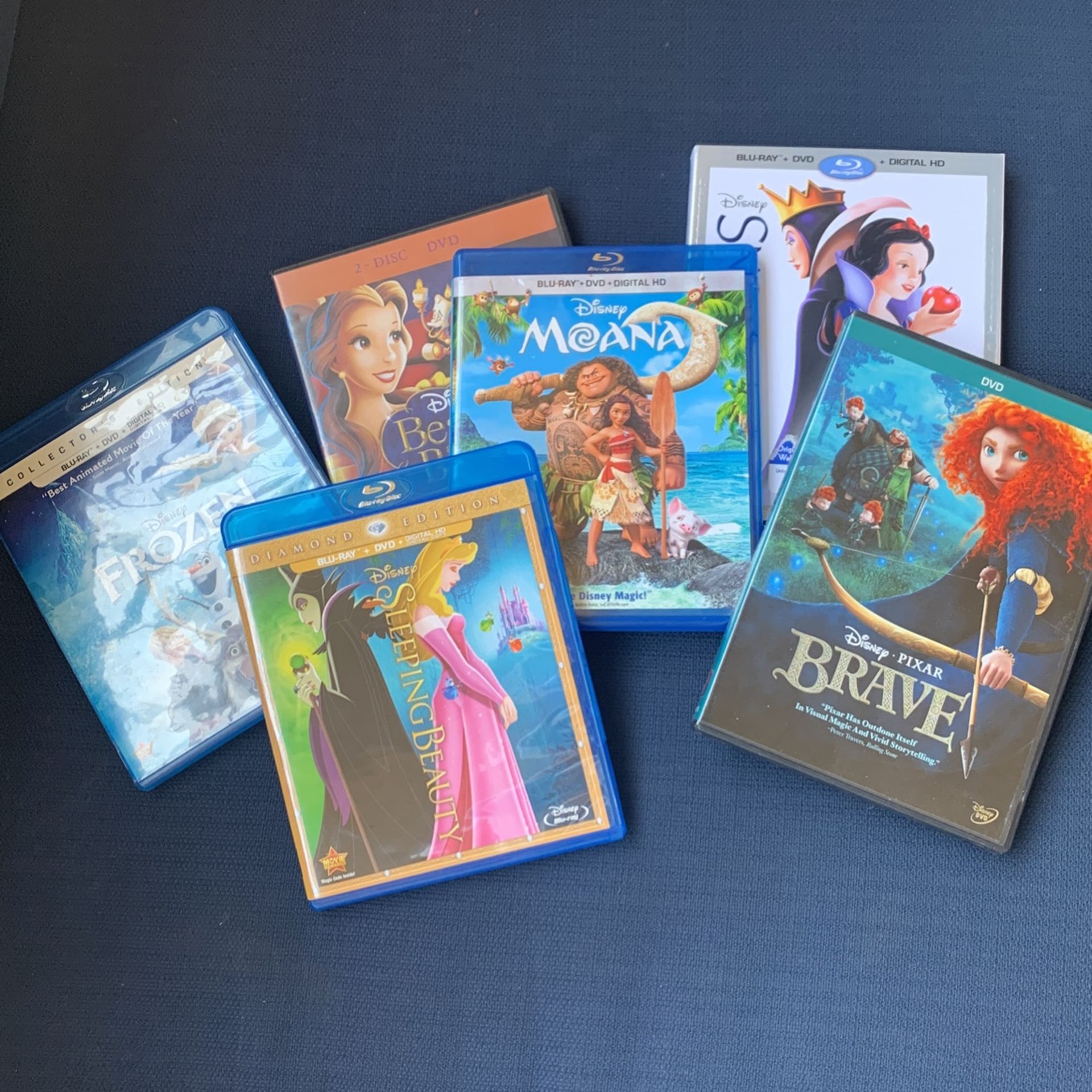 Disney Princess Movie DVD Pack