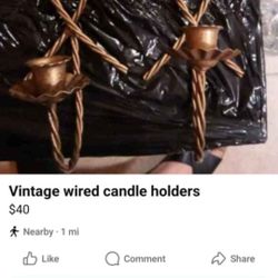 Vintage Candleholders 