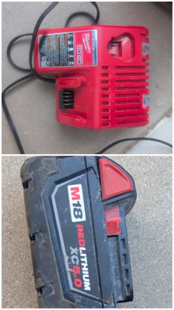 Milwaukee battery/charger