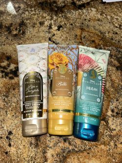 Bath & Body Works Disney Princess Body Creams X3 