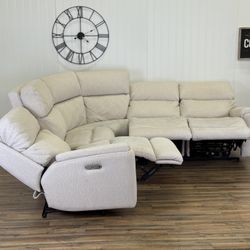 Electric Recliner Sectional Couch Delivery Available 