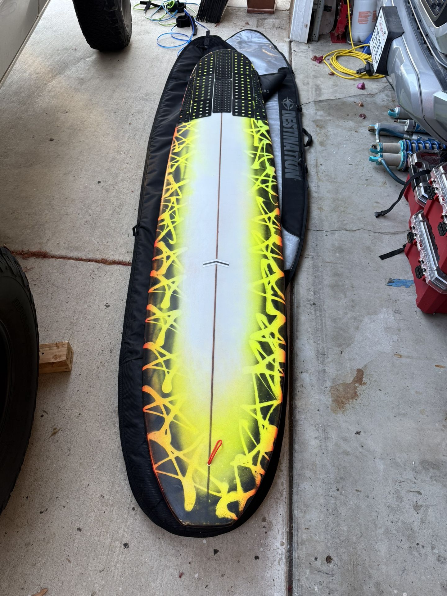 CJ Nelson Prototype Surfboard