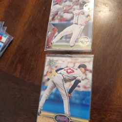 Atlanta Braves Ninety Five Ninety Four Topps Stadium Club Members Only Baseball Cards Lot 
