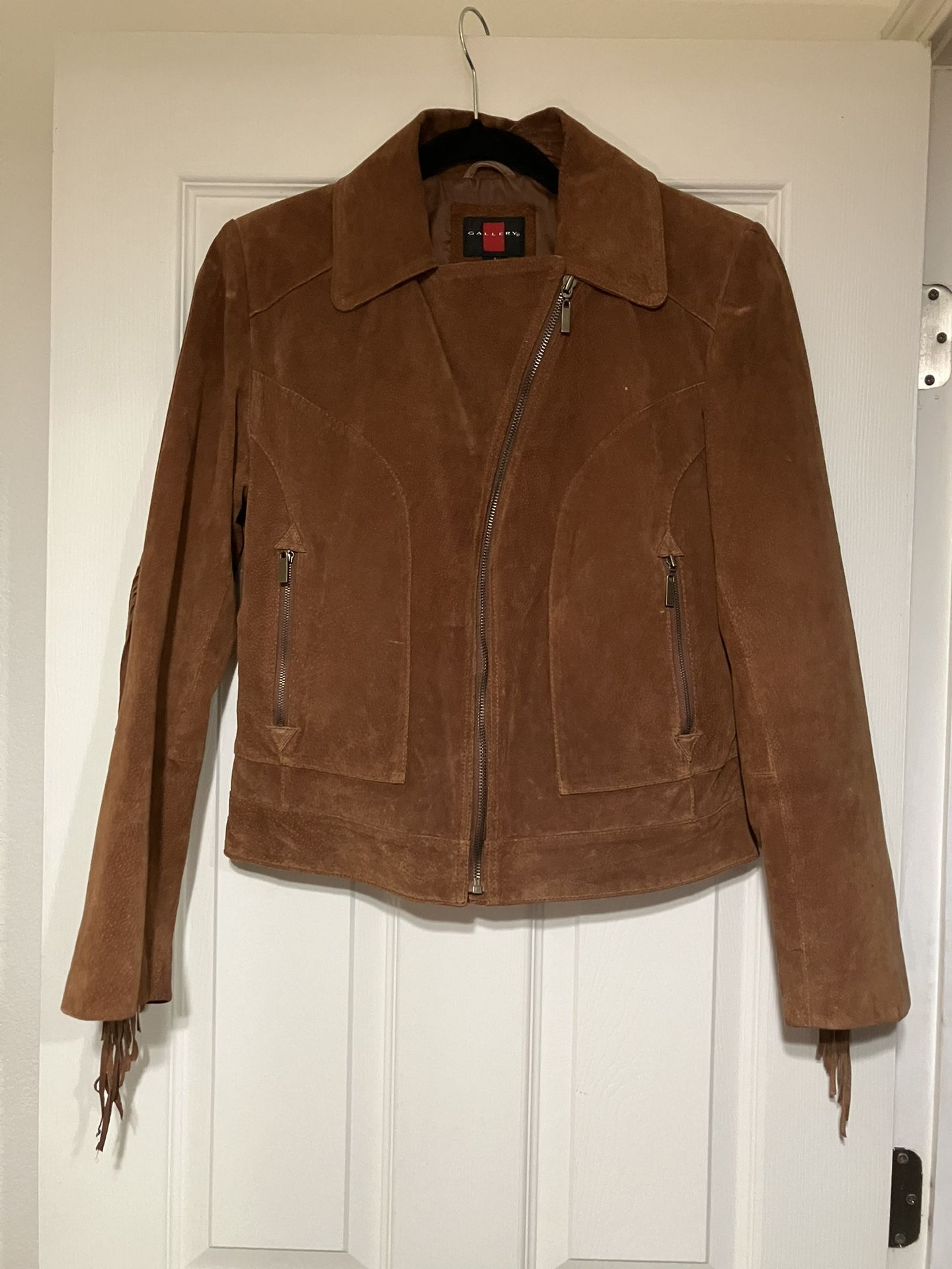 Fringe Leather Jacket