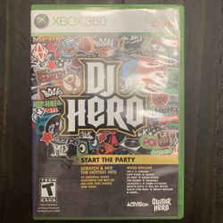 DJ Hero Xbox 360 