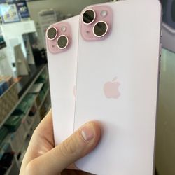 Unlocked iPhone 15+ Pink 128GB