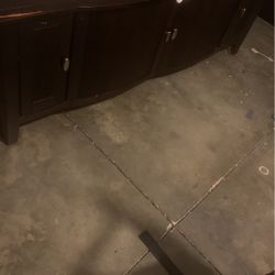 Wood TV Stand 75x22x17