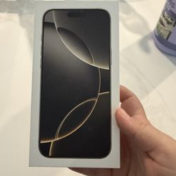 iPhone 16 Pro Max Box