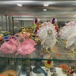 Glass Animal Trinket Box