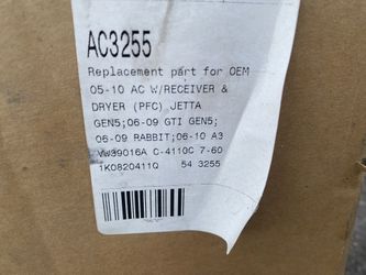 AC Condenser For 2009 Volkswagen Jetta 2.5