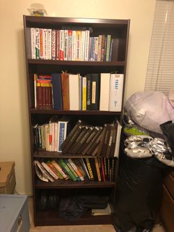 Bookcase 5 shelf 71x29 1/2 x 12