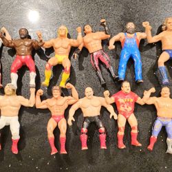 Vintage 1985 WWF Figures RARE!!