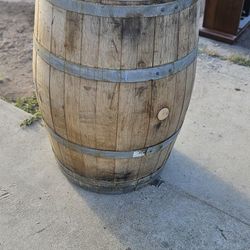 Vintage Wine Whiskey Barrel