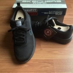 Skechers Men's Work Shoe(Slip Resistant Electrical Hazard)