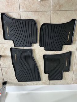 Porsche Cayenne All Weather Floor Car Mats 2011-2018