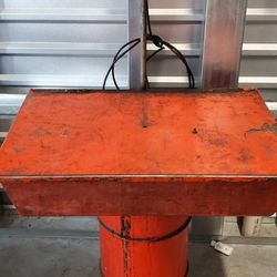 Parts Washer With Drum And Light