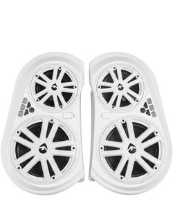 New YAMAHA WaveRunner 2017-2024 EX/EXR JetBlaster footwell Bluetooth speakers EcoxGear Also Golf Carts-White New complete in box.