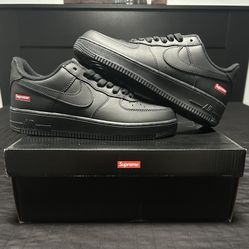 Black Supreme Air Force 1
