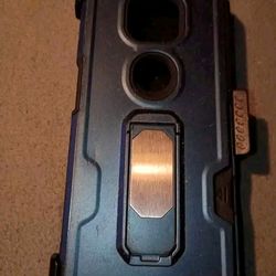 Blue Thousandgear Motorola Moto G Power 2021 Holster Clip Kickstand Case