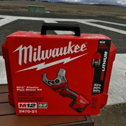 Milwaukee PVC Pipe Shear
