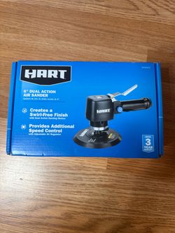 Hart 6-Inch Dual Action Air Sander