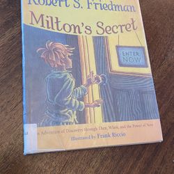 Milton’s Secret HC Hardcover Book by Eckhart Tolle & Robert Friedman 