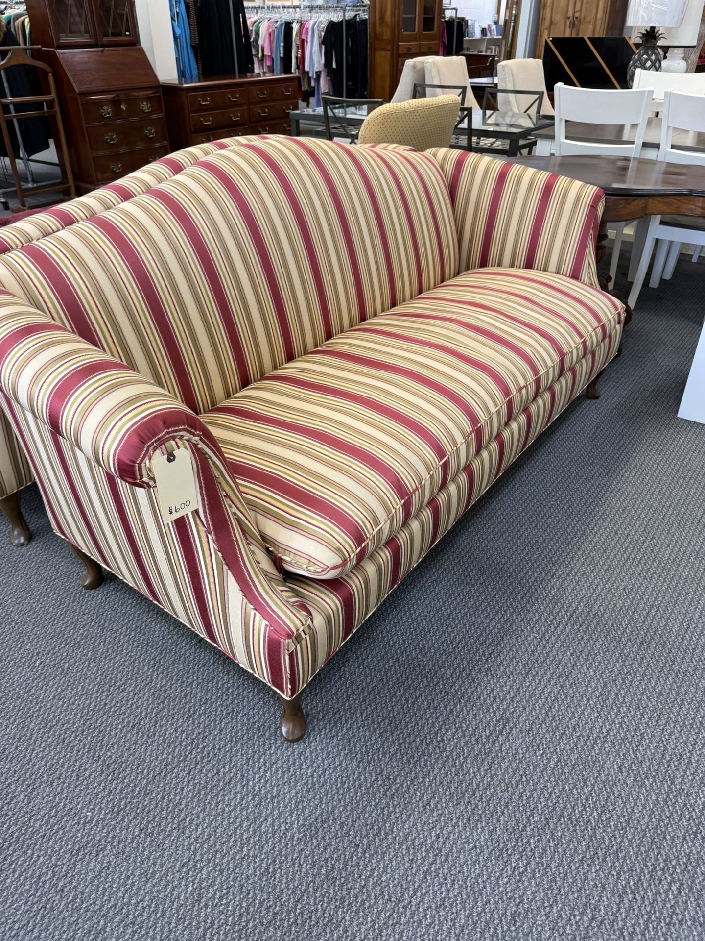 2 Gorgeous Striped Sofas