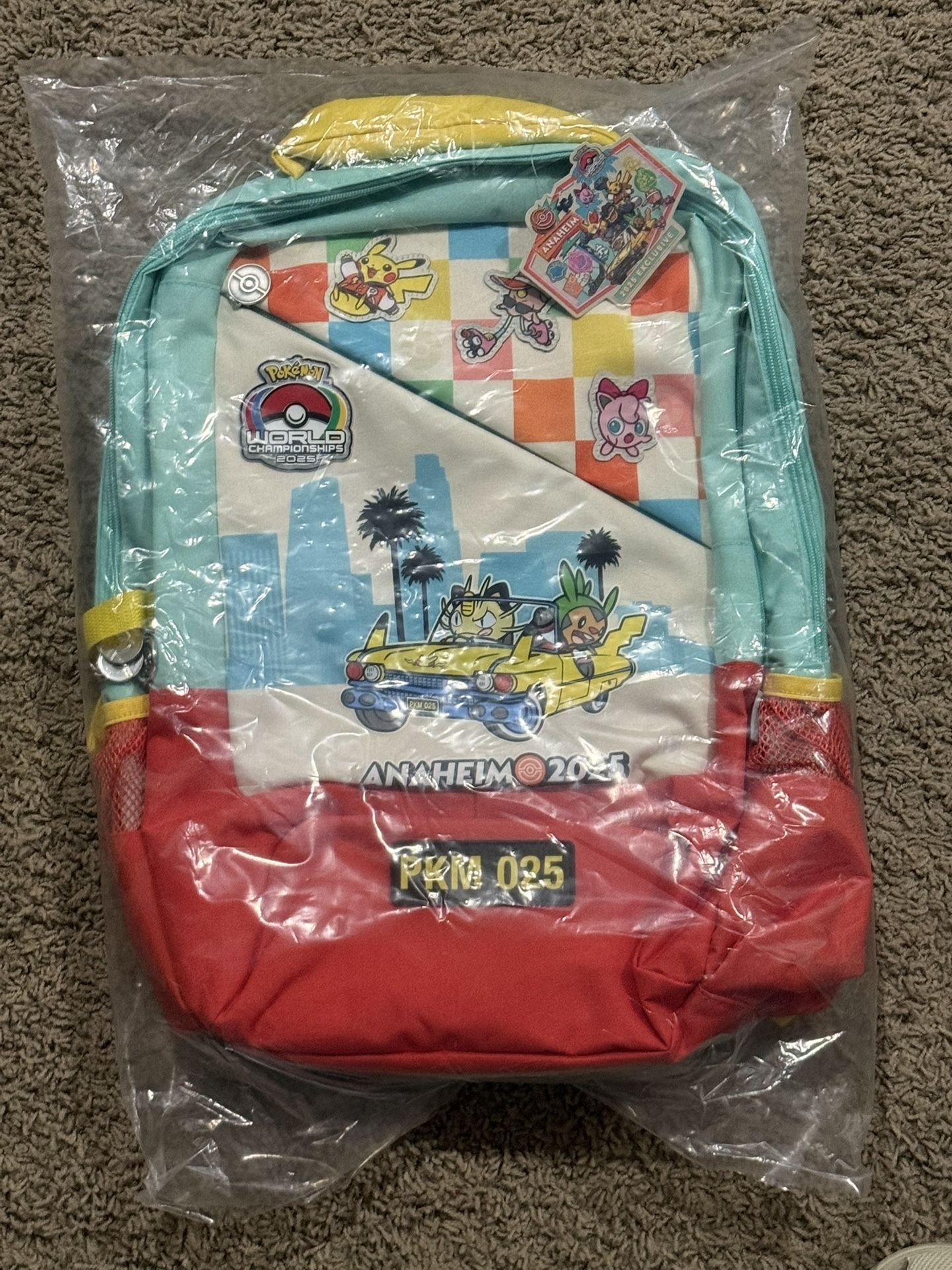 Pokémon Worlds 2025 Backpack