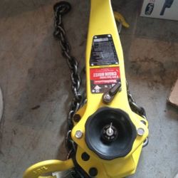 Use One Time To Straighten Bumper Nice Chain Hoist 75 Firm