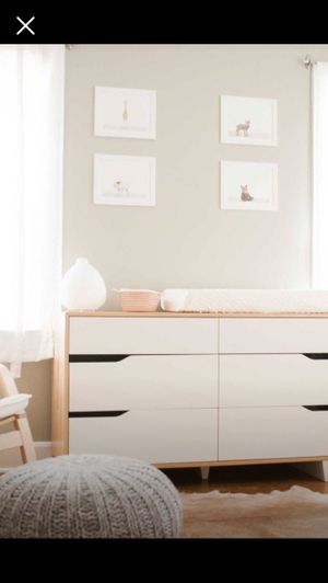 Ikea Mandal 6 Drawer Dresser Buffet Credenza Discontinued For Sale