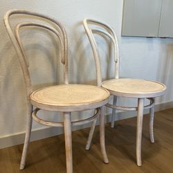 French Bistro Chairs (pair)