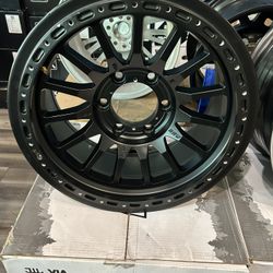 RRW RR7-H 6x139.7 Size 17x8.5 OFFSET:0mm MATTE BLACK $275 Each