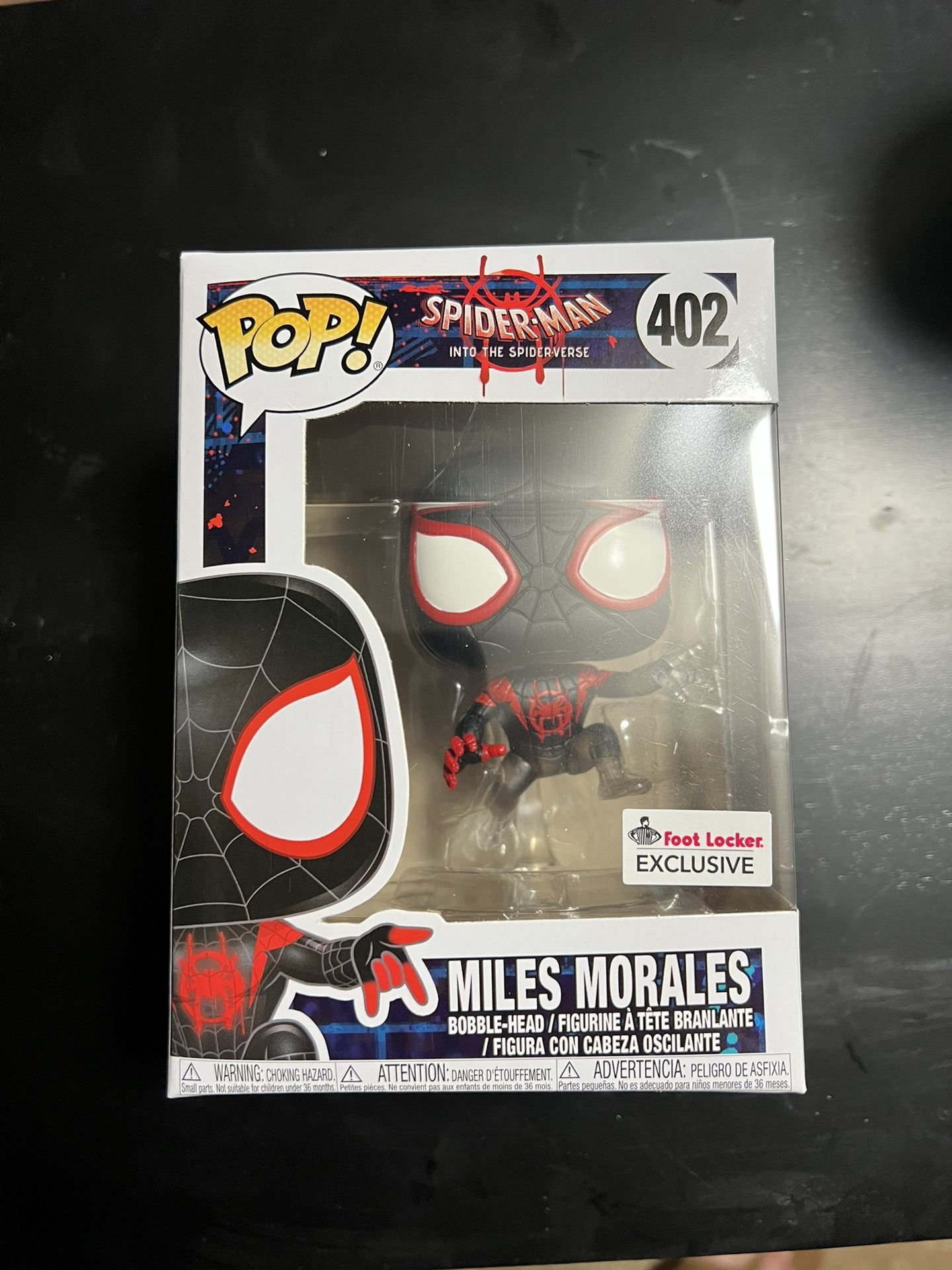 Miles Morales Funko Pop Spider-Man Into The SpiderVerse