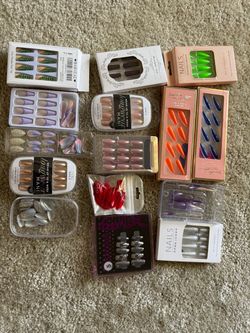 15 set of press on nails