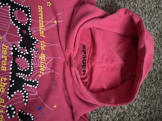 Spider Hoodie Pink