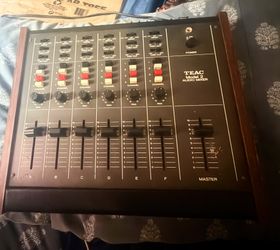 Vintage Teac Model 2 Audio Mixer