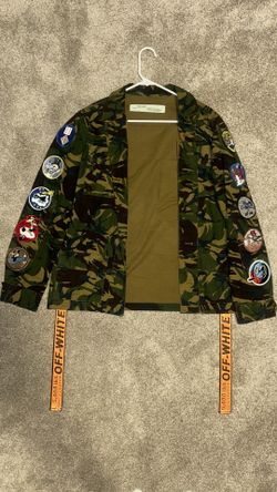 AUTHENTIC OFF WHITE CAMO JACKET
